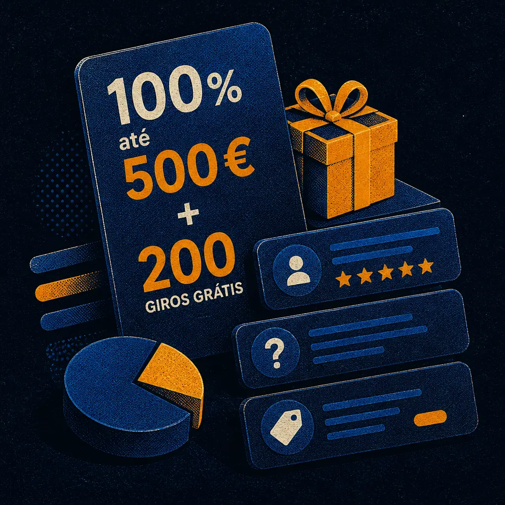 Vegasino Bónus Code: 100% até 500 € + 200 Giros Grátis visual guide for Vegasino Casino